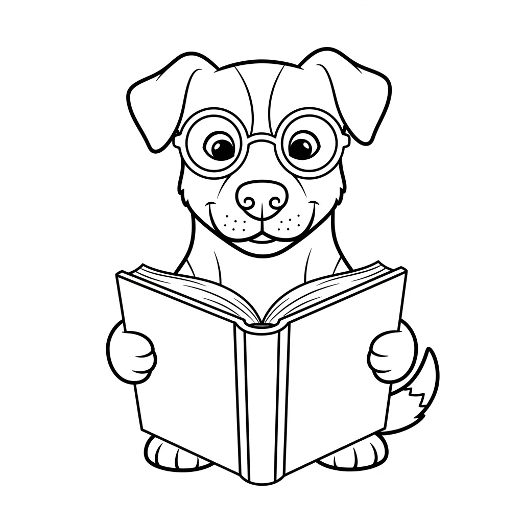 Desenhos de Cachorrinhos para Imprimir