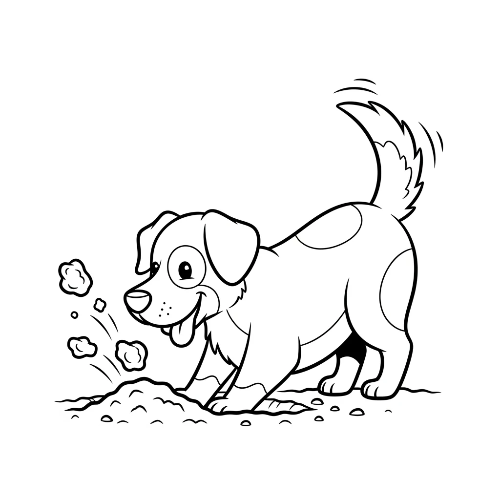 Desenhos de Cachorrinhos para Imprimir