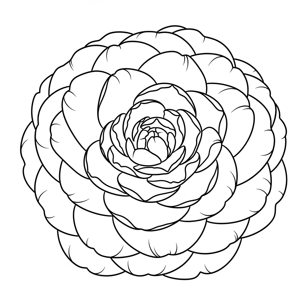 Desenhos de Flores para Colorir – Imprima e Divirta-se
