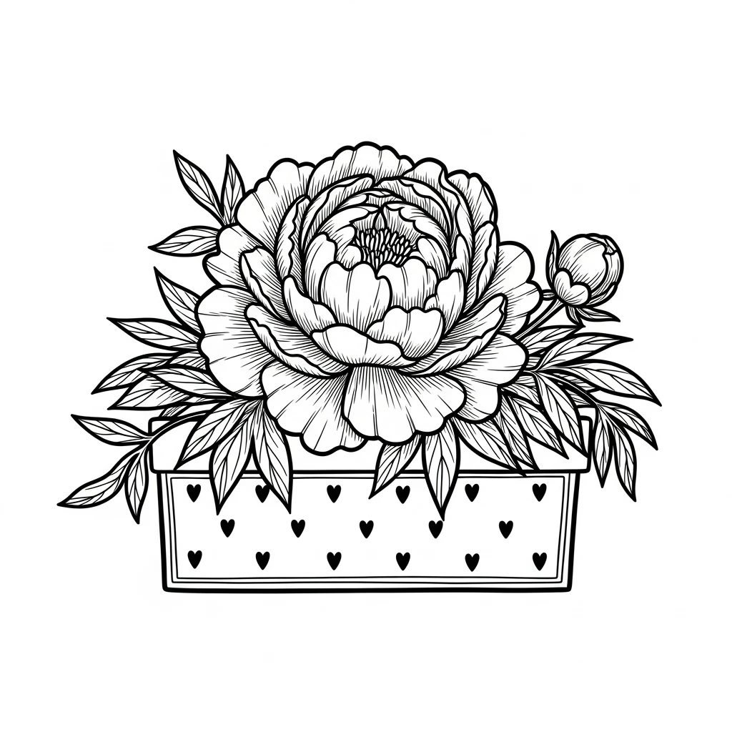 Desenhos de Flores para Colorir – Imprima e Divirta-se