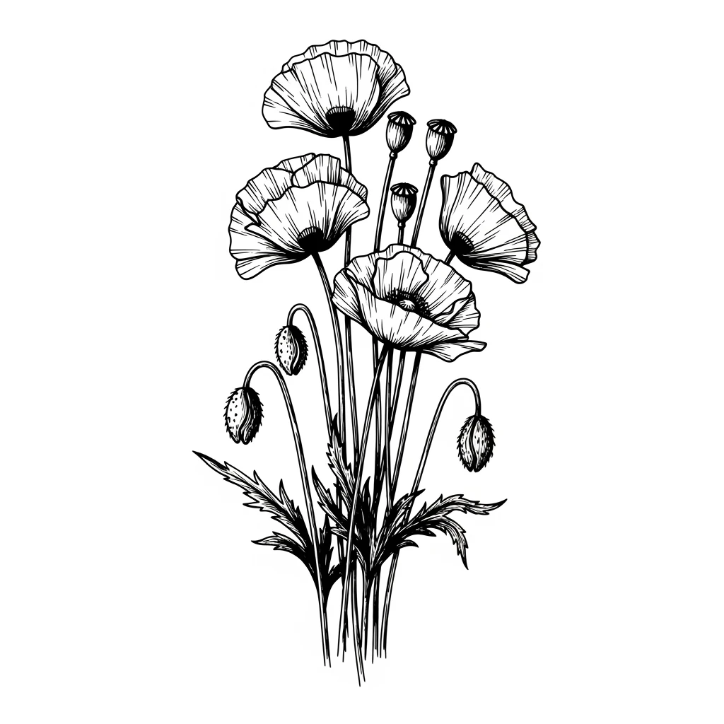 Desenhos de Flores para Colorir – Imprima e Divirta-se