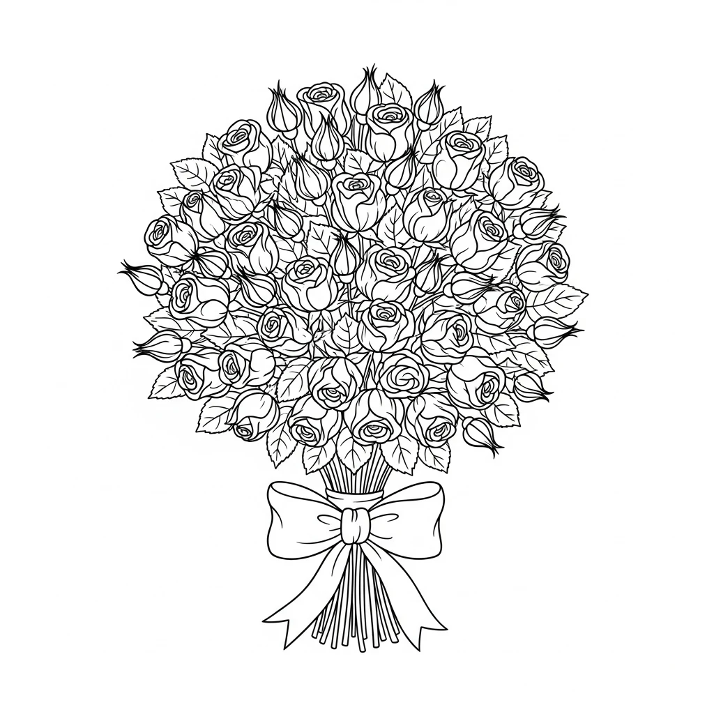 Desenhos de Flores para Colorir – Imprima e Divirta-se
