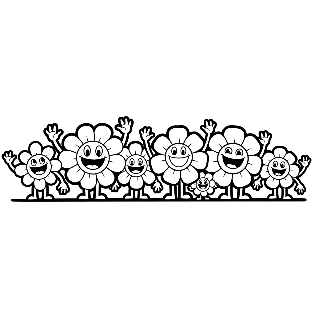 Desenhos de Flores para Colorir – Imprima e Divirta-se