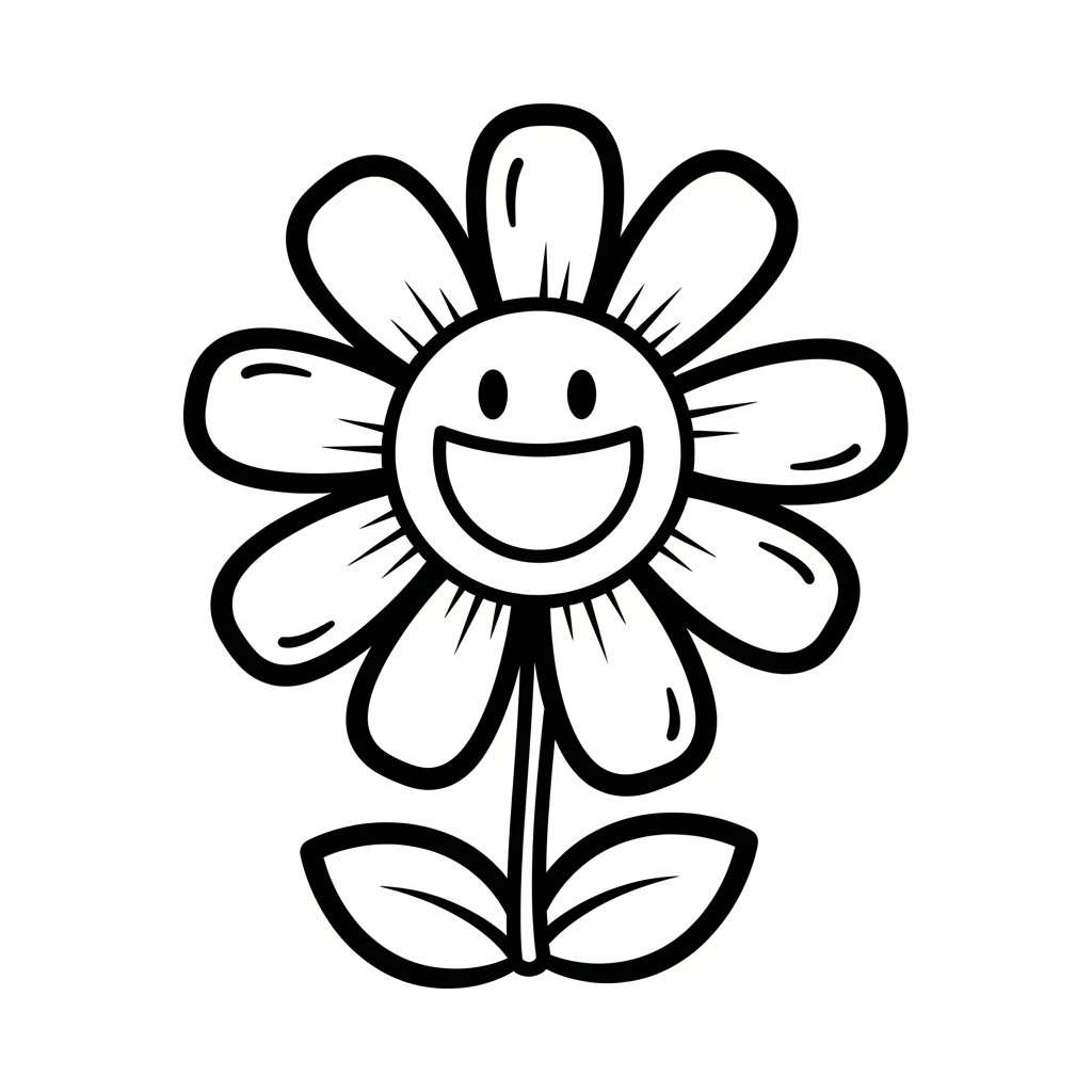 Desenhos de Flores para Colorir – Imprima e Divirta-se