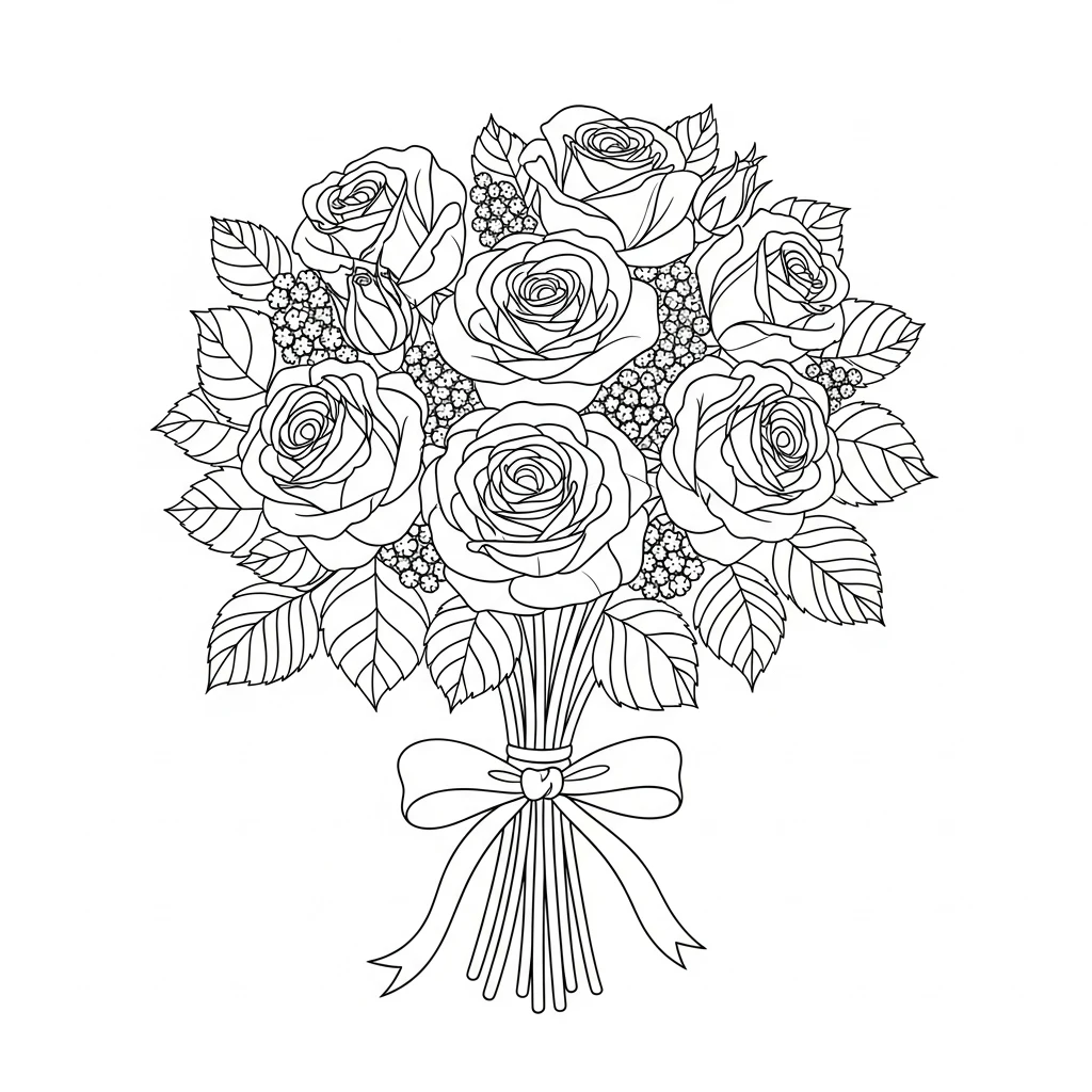 Desenhos de Flores para Colorir – Imprima e Divirta-se