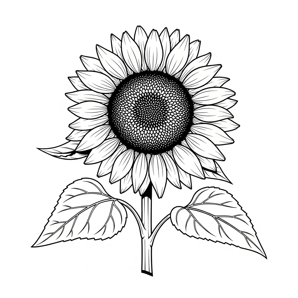 Desenhos de Flores para Colorir – Imprima e Divirta-se