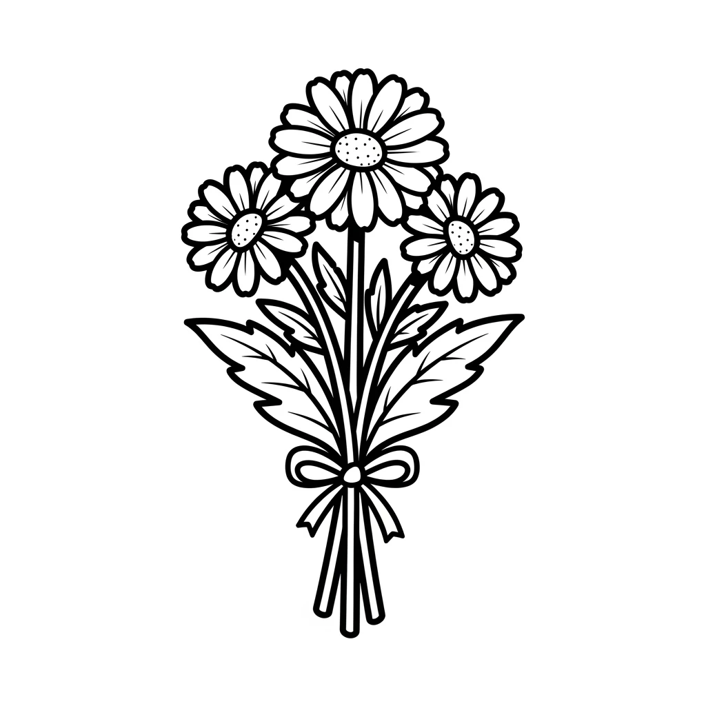 Desenhos de Flores para Colorir – Imprima e Divirta-se