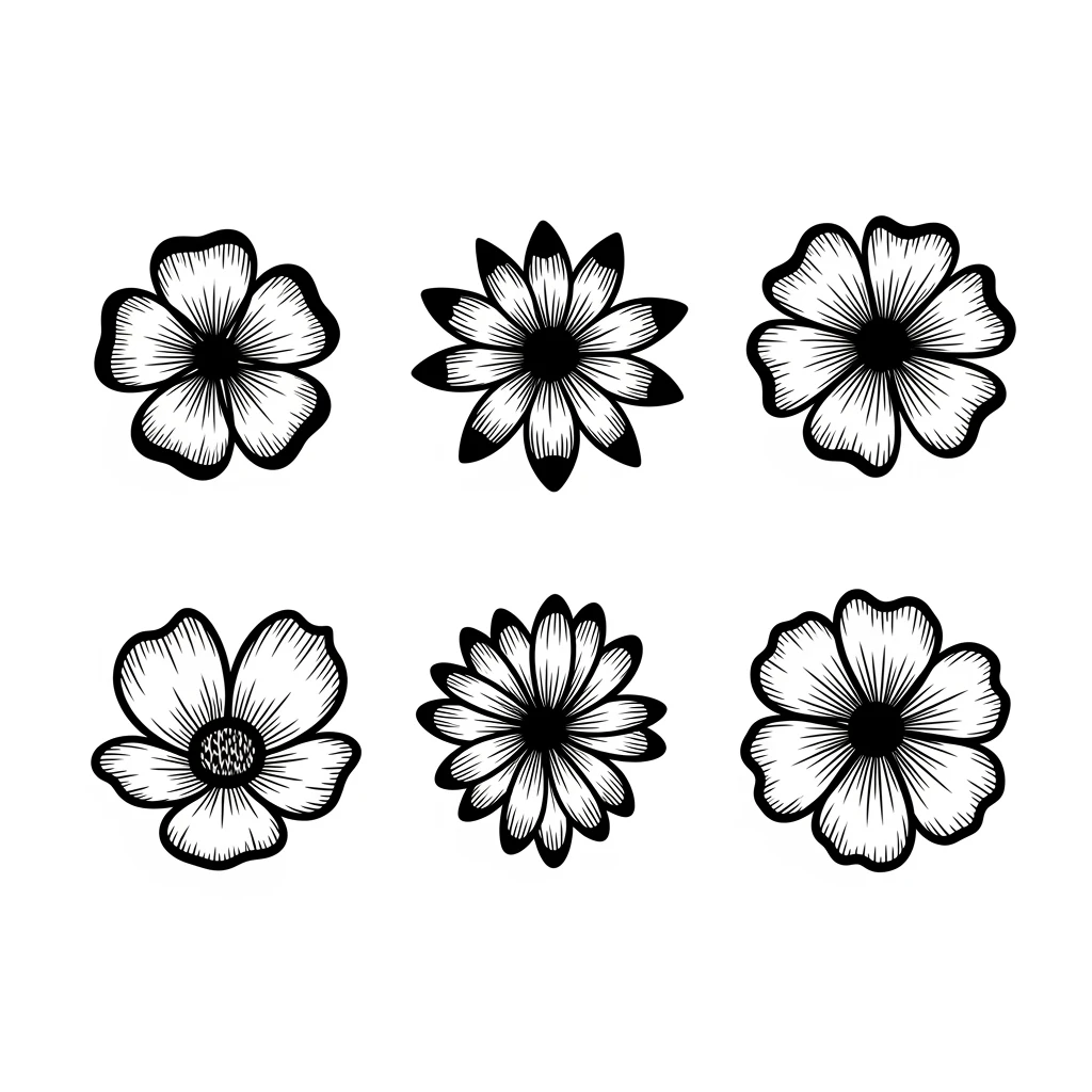 Desenhos de Flores para Colorir – Imprima e Divirta-se