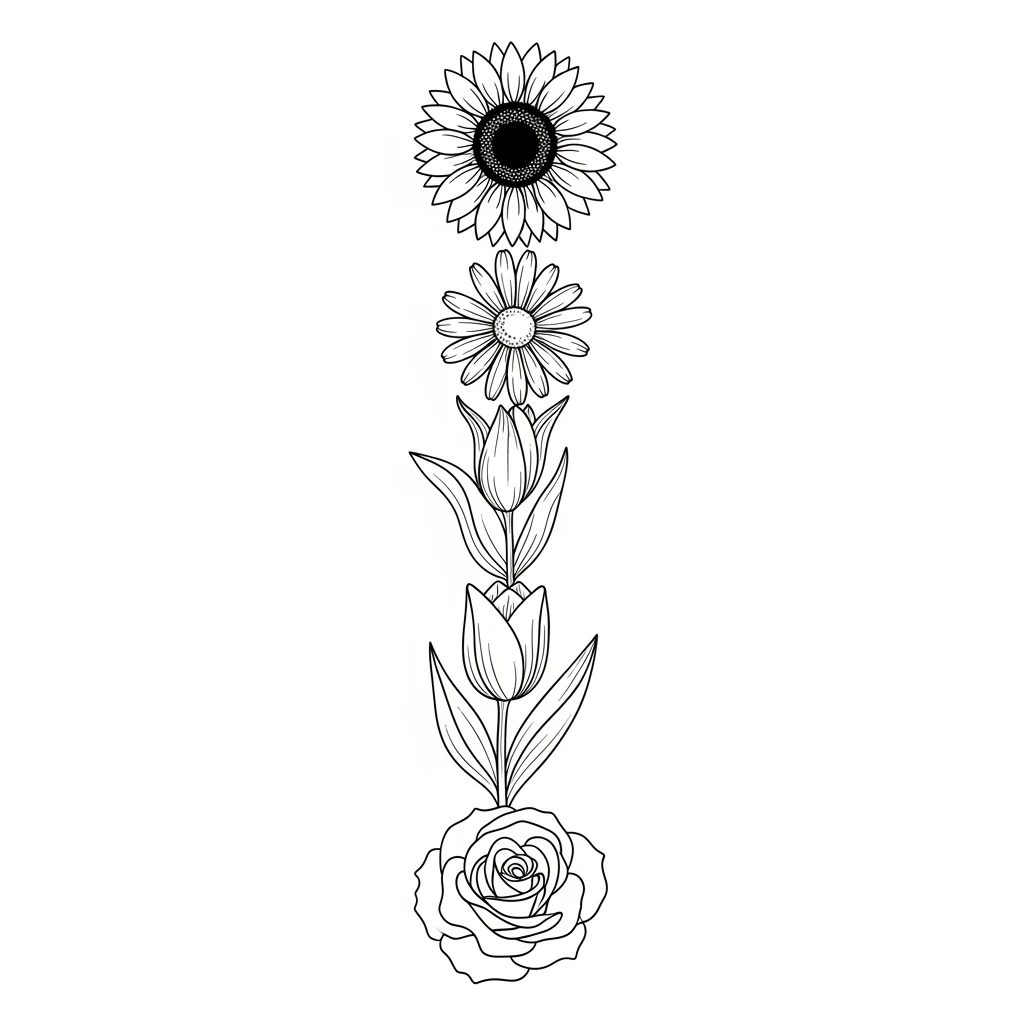 Desenhos de Flores para Colorir – Imprima e Divirta-se