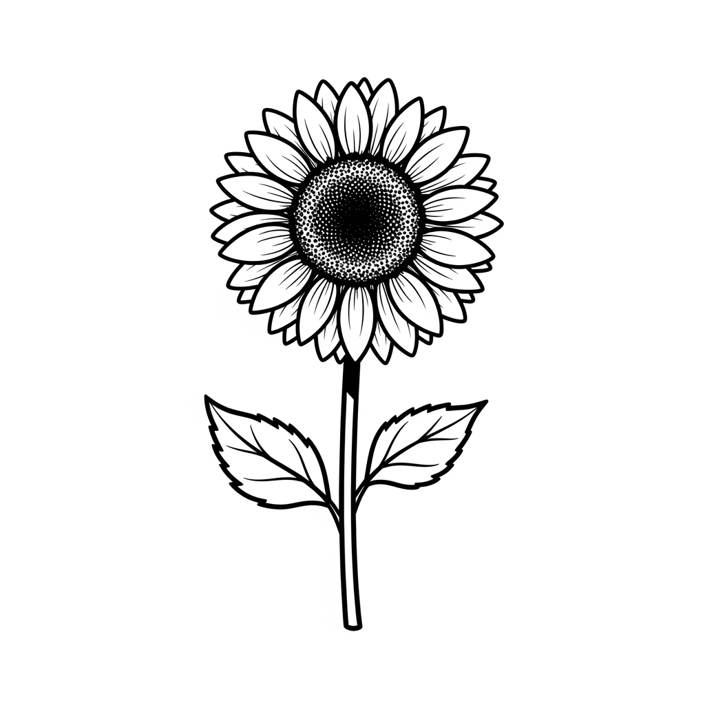Desenhos de Flores para Colorir – Imprima e Divirta-se
