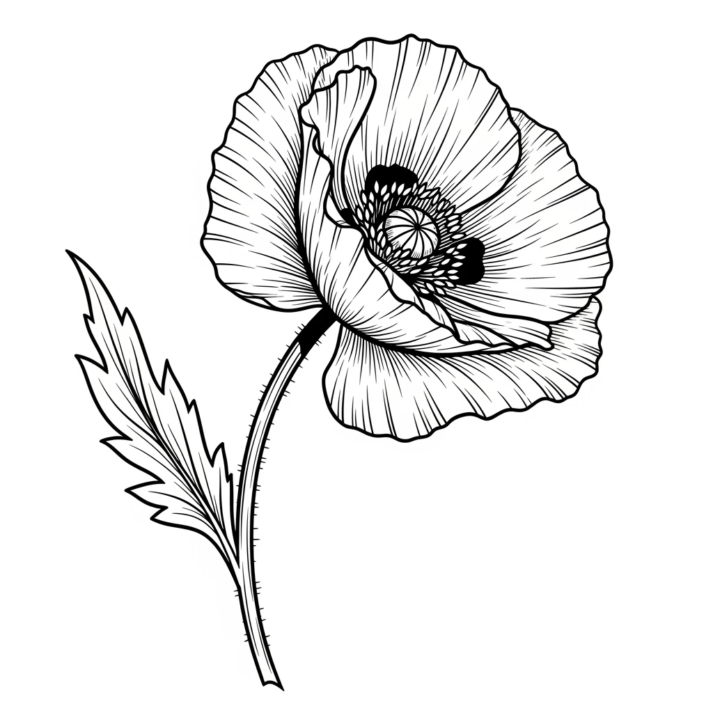 Desenhos de Flores para Colorir – Imprima e Divirta-se