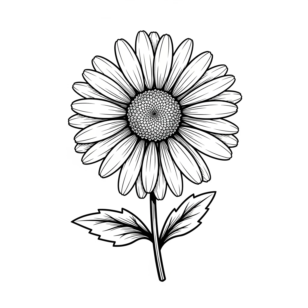 Desenhos de Flores para Colorir – Imprima e Divirta-se