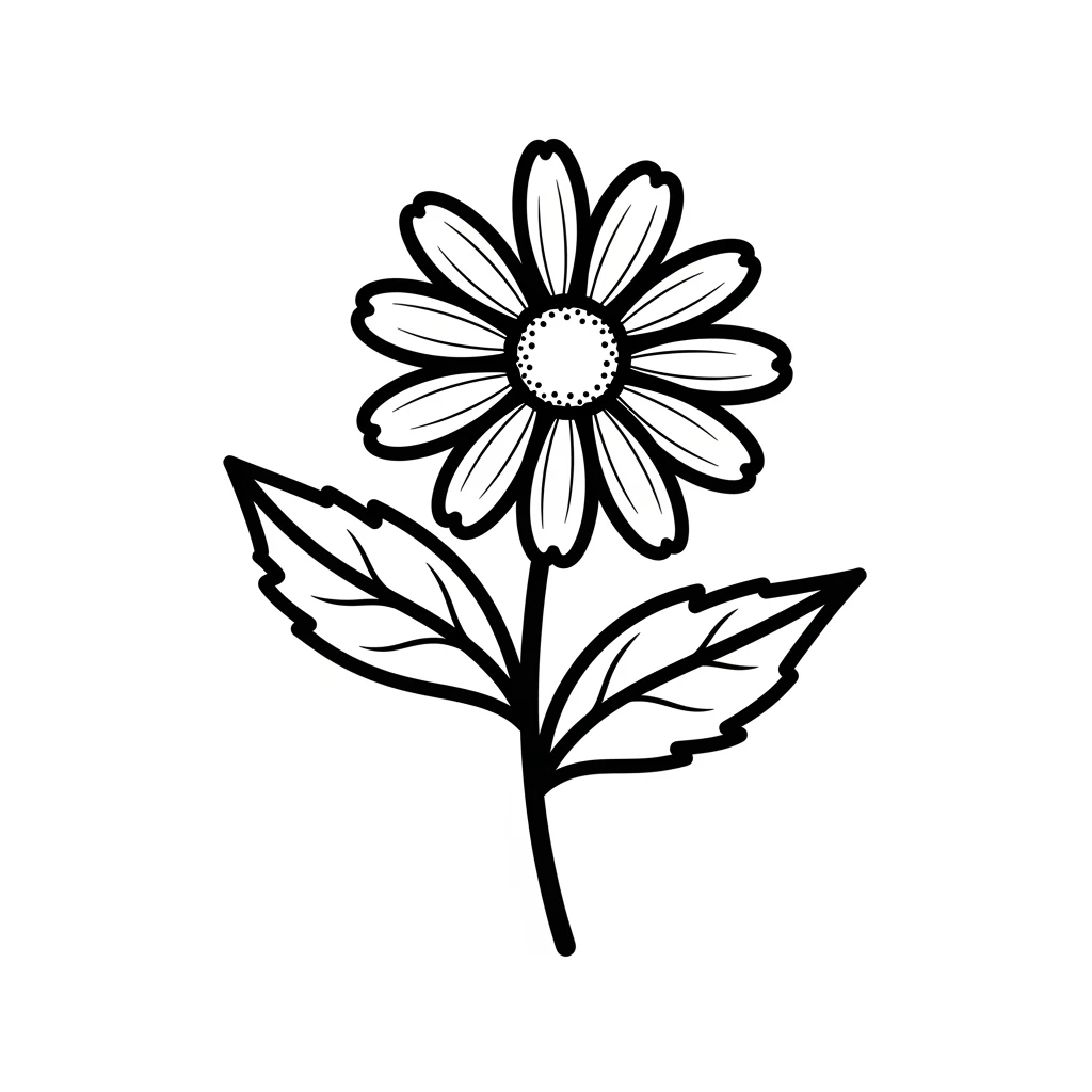 Desenhos de Flores para Colorir – Imprima e Divirta-se