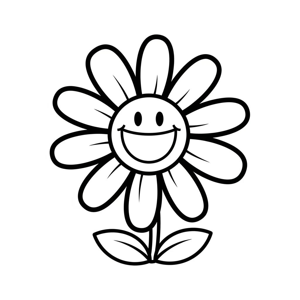 Desenhos de Flores para Colorir – Imprima e Divirta-se