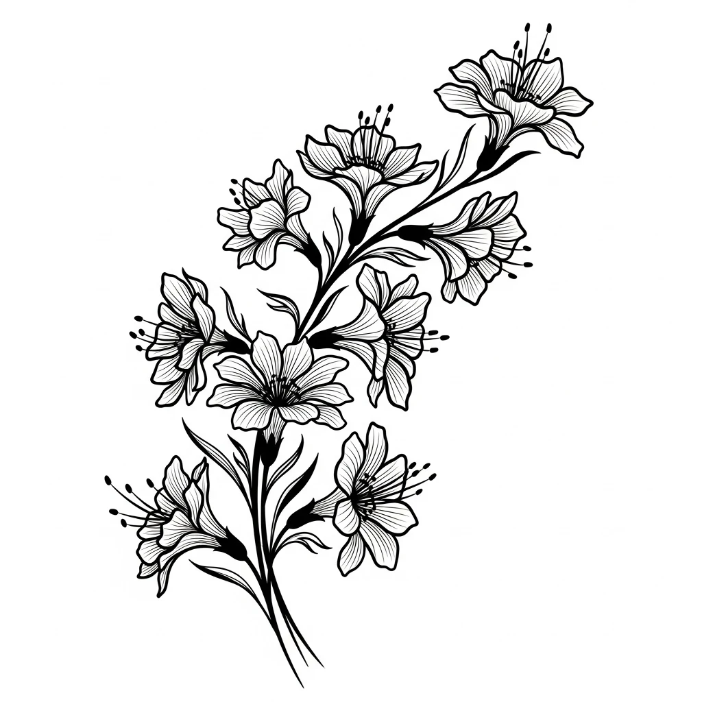 Desenhos de Flores para Colorir – Imprima e Divirta-se