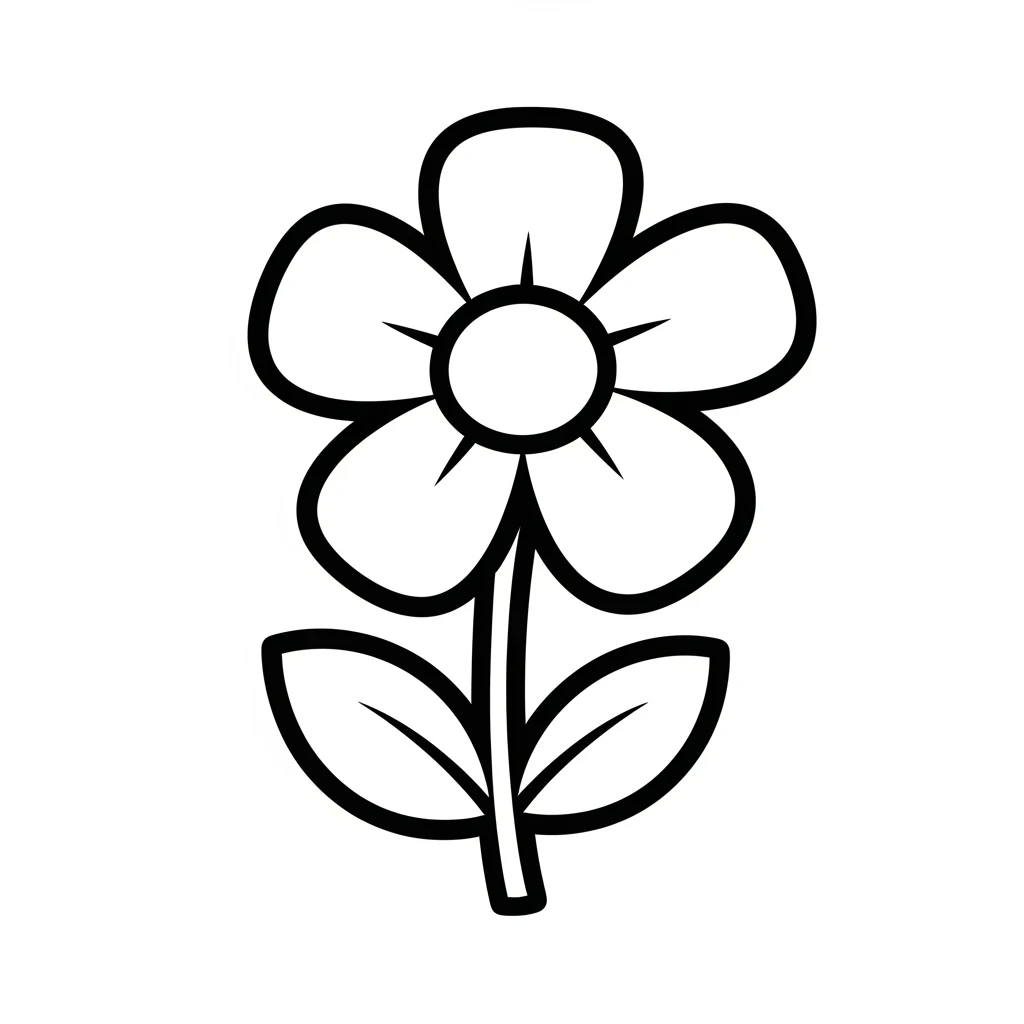 Desenhos de Flores para Colorir – Imprima e Divirta-se