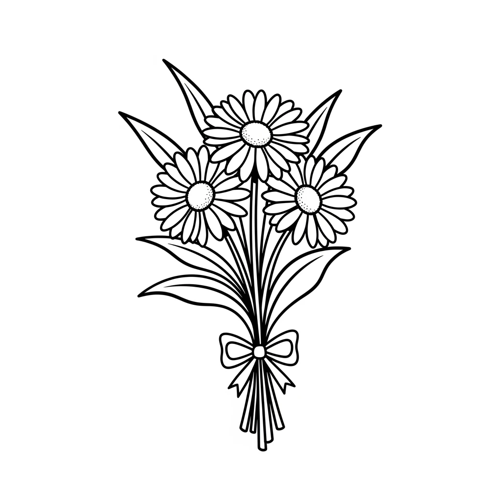 Desenhos de Flores para Colorir – Imprima e Divirta-se