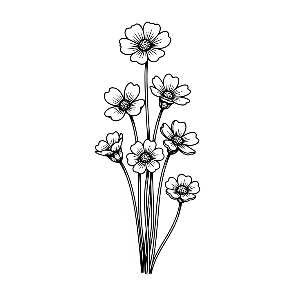Desenhos de Flores para Colorir – Imprima e Divirta-se