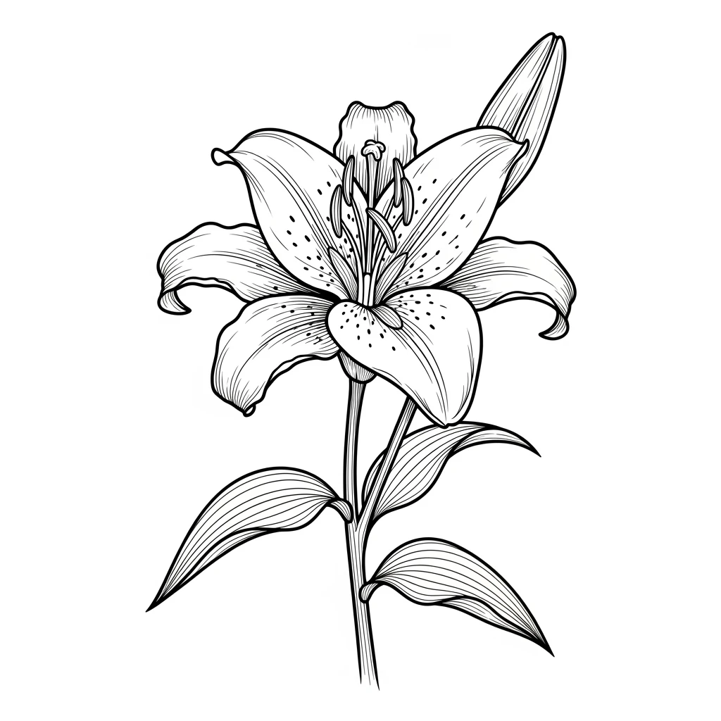 Desenhos de Flores para Colorir – Imprima e Divirta-se