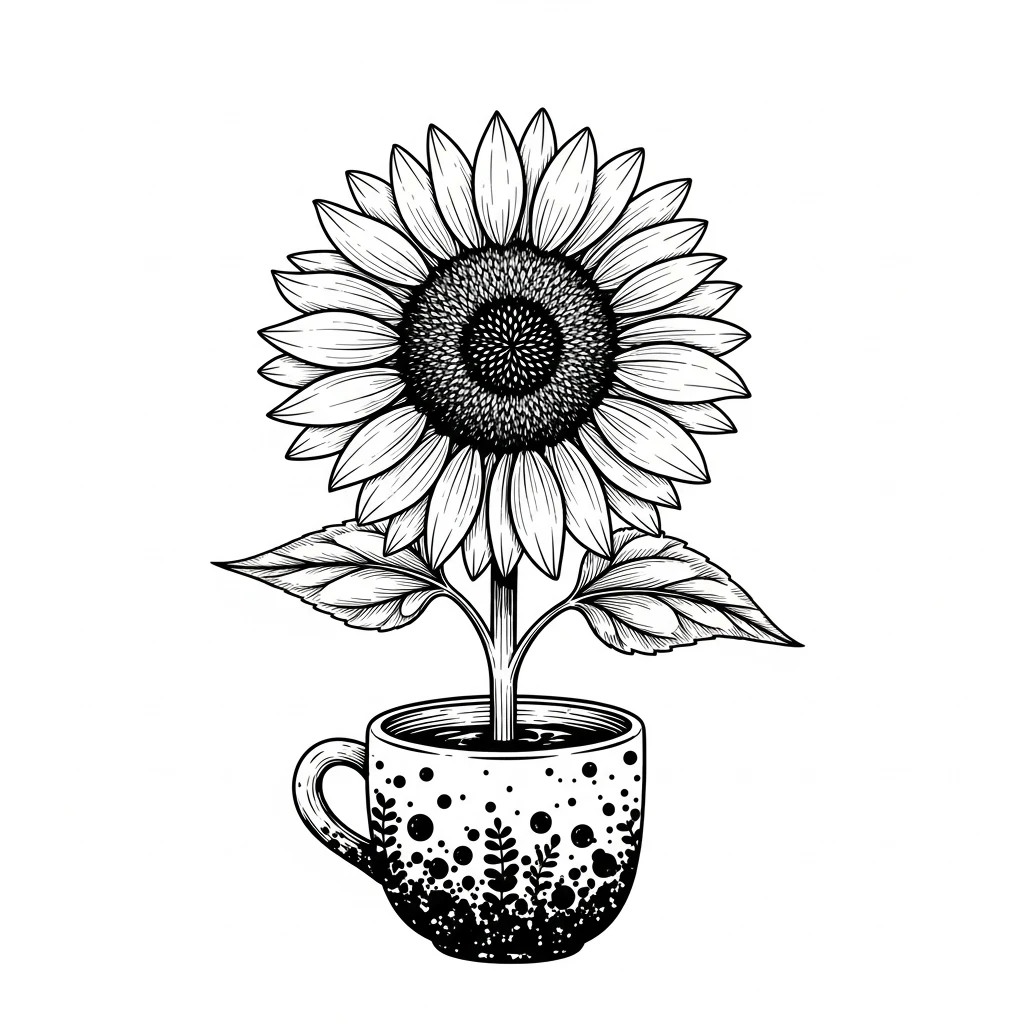 Desenhos de Flores para Colorir – Imprima e Divirta-se