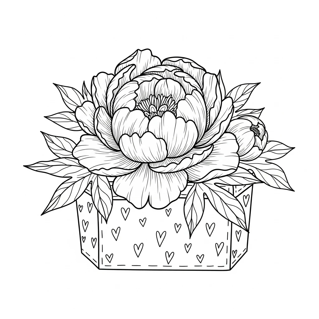 Desenhos de Flores para Colorir – Imprima e Divirta-se