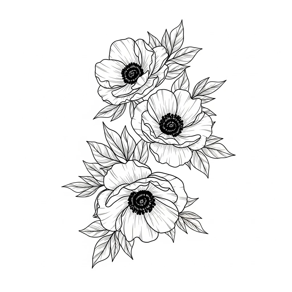 Desenhos de Flores para Colorir – Imprima e Divirta-se