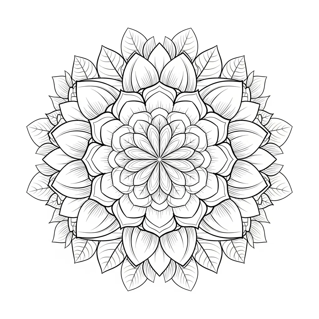 Desenhos de Flores para Colorir – Imprima e Divirta-se