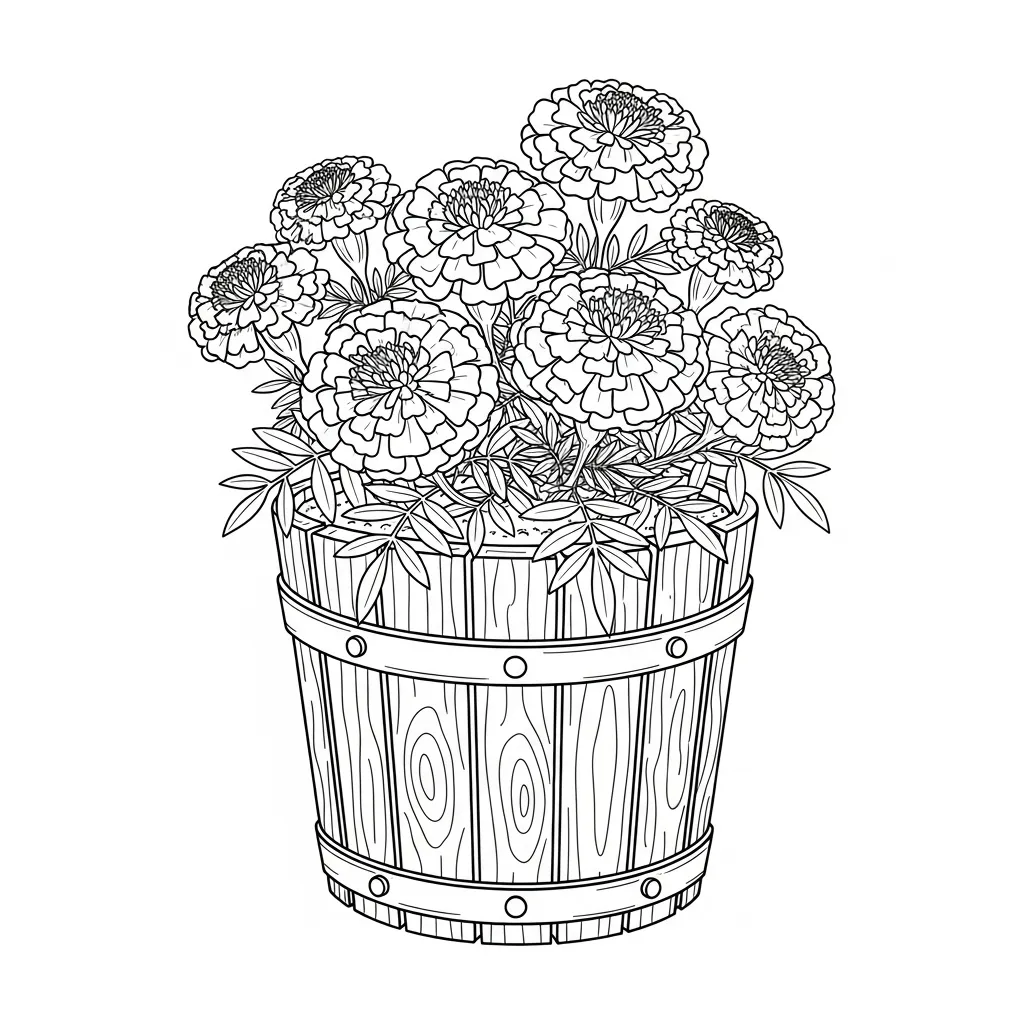 Desenhos de Flores para Colorir – Imprima e Divirta-se