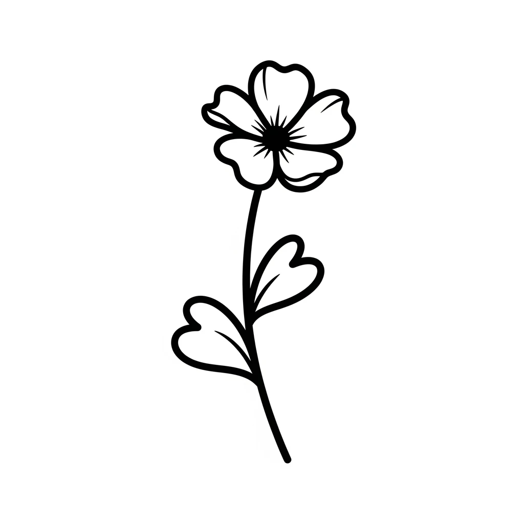 Desenhos de Flores para Colorir – Imprima e Divirta-se