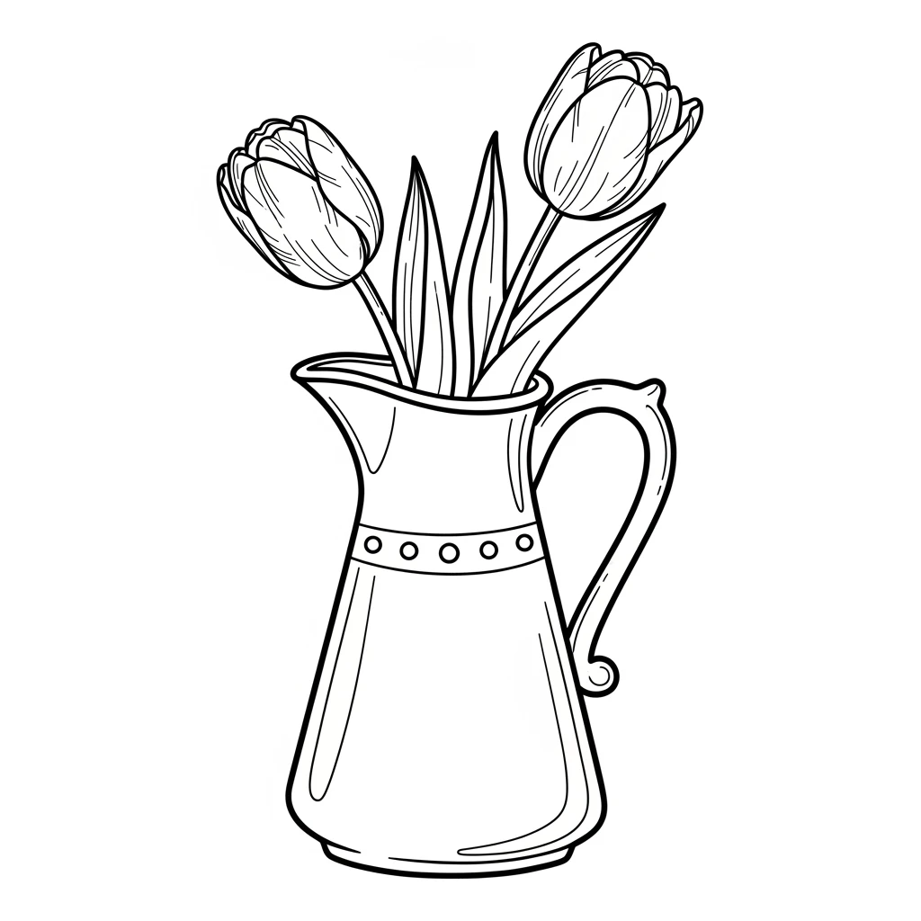 Desenhos de Flores para Colorir – Imprima e Divirta-se