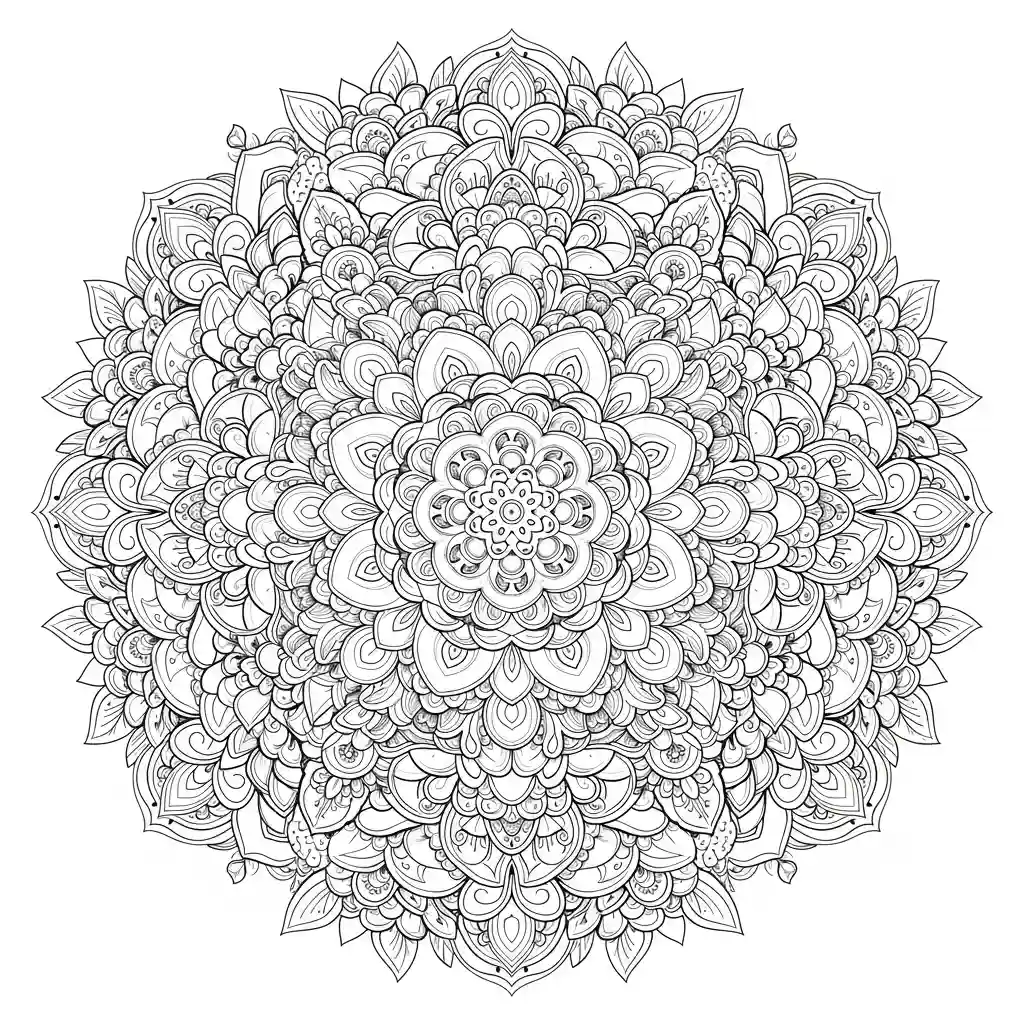 Desenhos de Flores para Colorir – Imprima e Divirta-se
