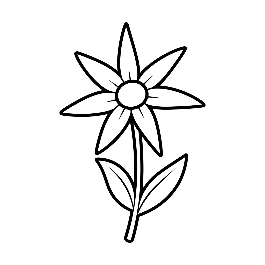 Desenhos de Flores para Colorir – Imprima e Divirta-se