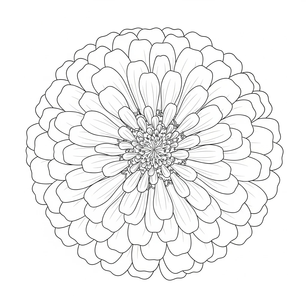 Desenhos de Flores para Colorir – Imprima e Divirta-se