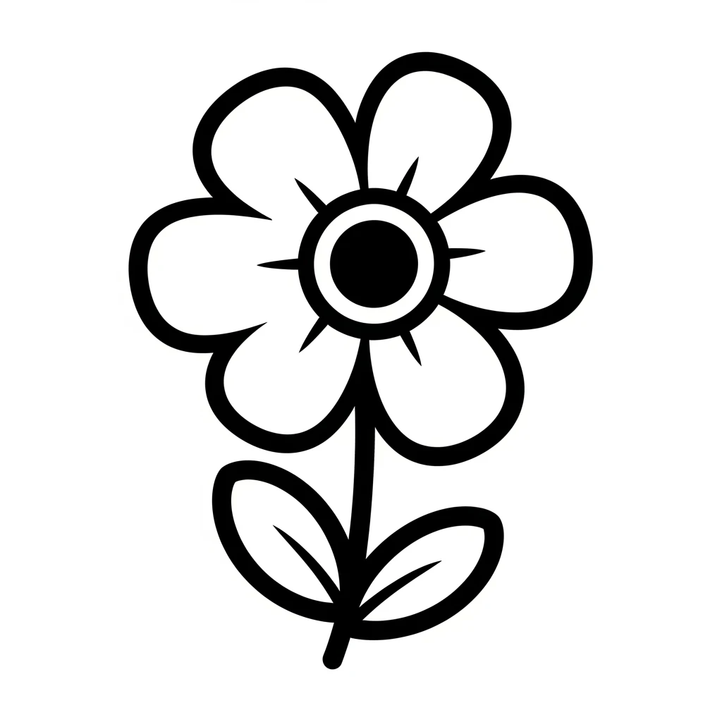 Desenhos de Flores para Colorir – Imprima e Divirta-se
