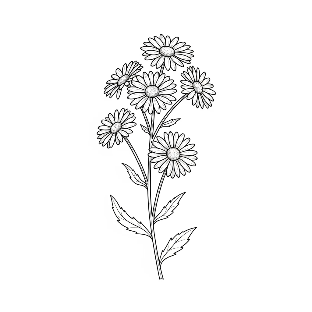 Desenhos de Flores para Colorir – Imprima e Divirta-se