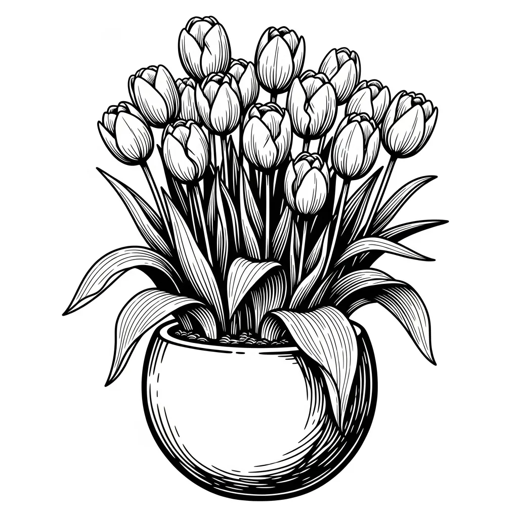 Desenhos de Flores para Colorir – Imprima e Divirta-se