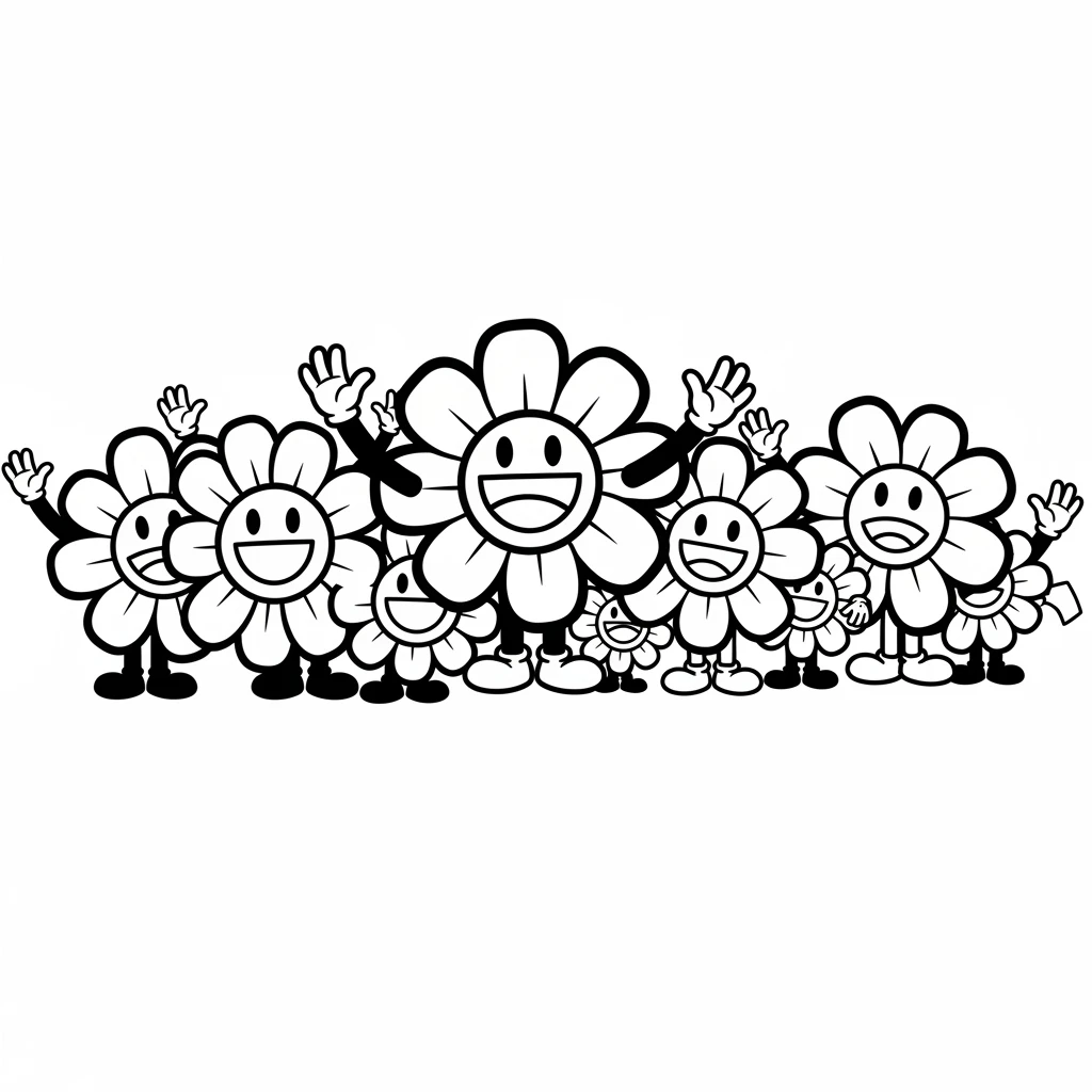 Desenhos de Flores para Colorir – Imprima e Divirta-se