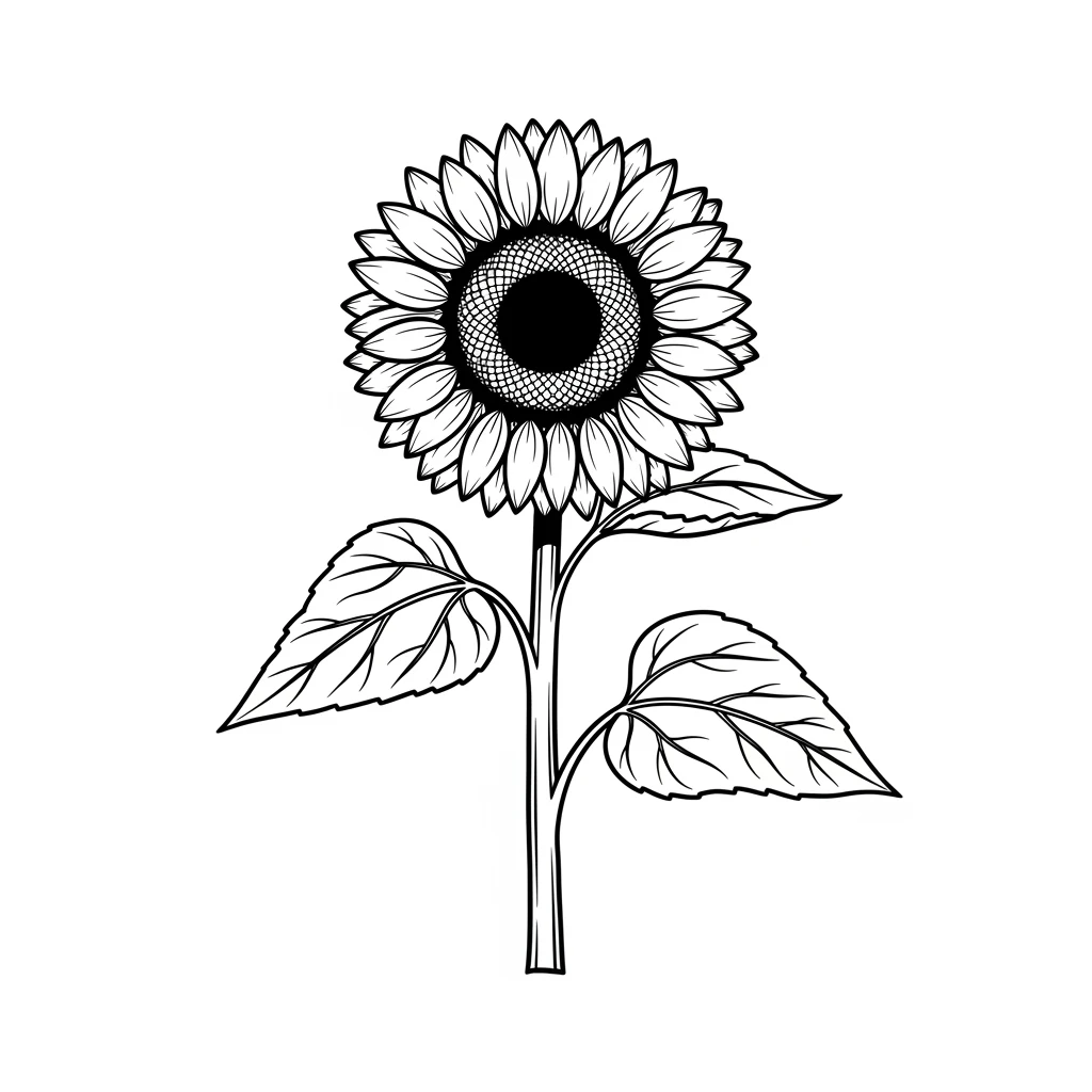 Desenhos de Flores para Colorir – Imprima e Divirta-se