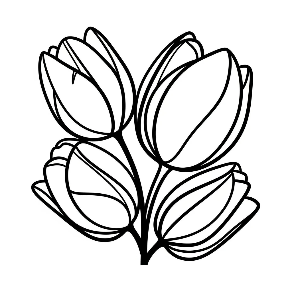 Desenhos de Flores para Colorir – Imprima e Divirta-se