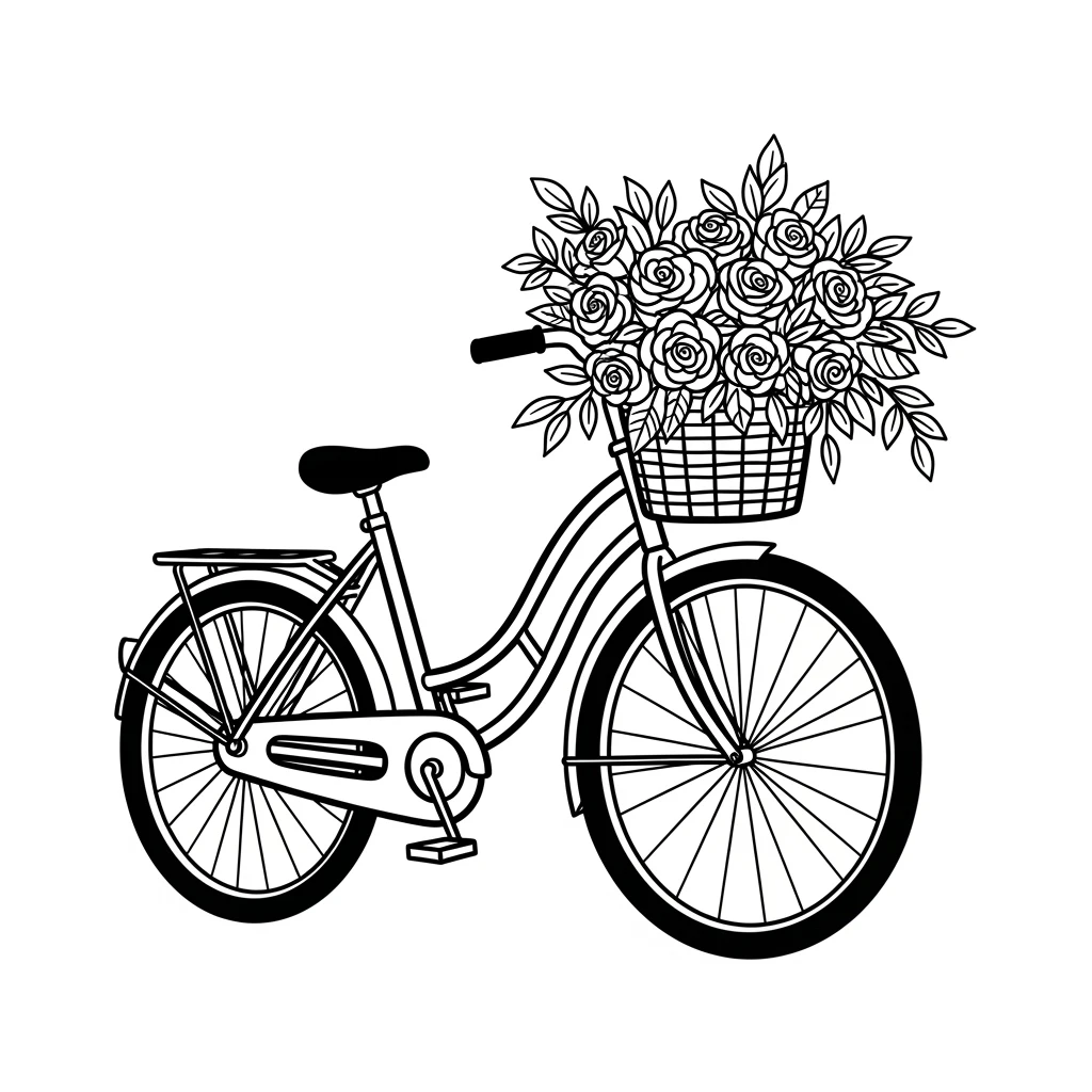 Desenhos de Flores para Colorir – Imprima e Divirta-se