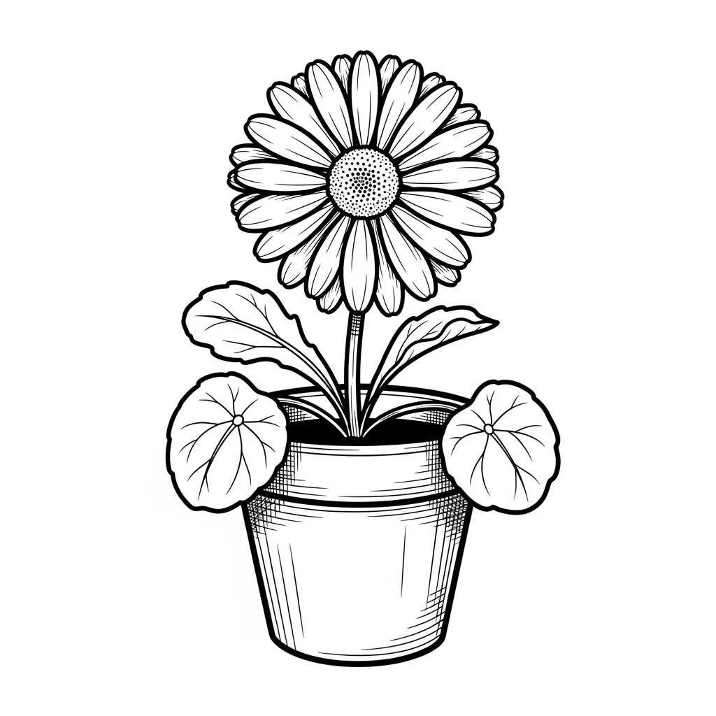 Desenhos de Flores para Colorir – Imprima e Divirta-se