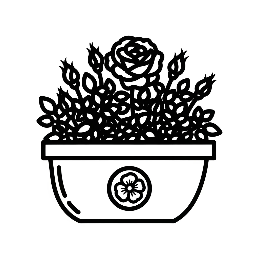 Desenhos de Flores para Colorir – Imprima e Divirta-se