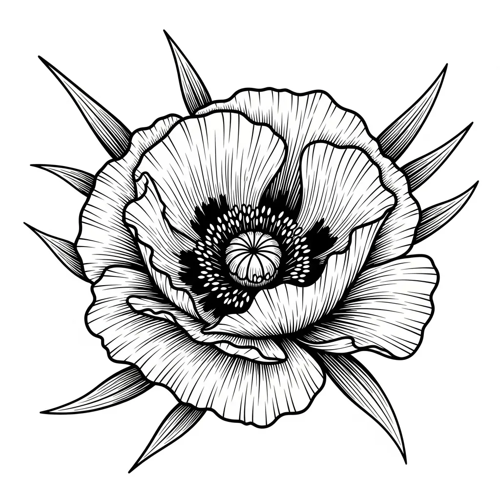 Desenhos de Flores para Colorir – Imprima e Divirta-se