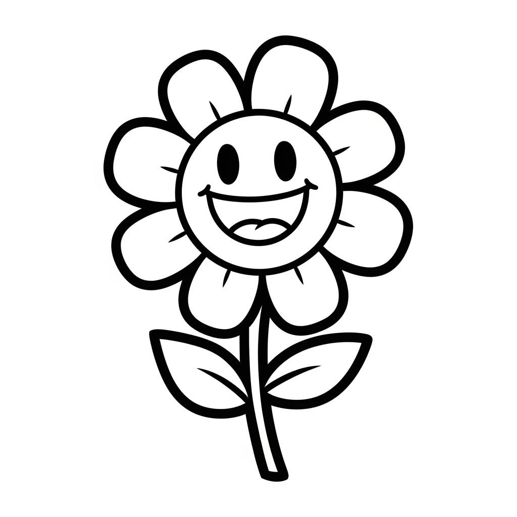Desenhos de Flores para Colorir – Imprima e Divirta-se