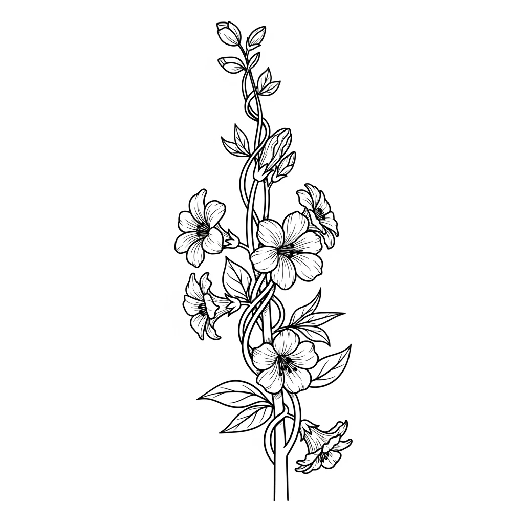 Desenhos de Flores para Colorir – Imprima e Divirta-se