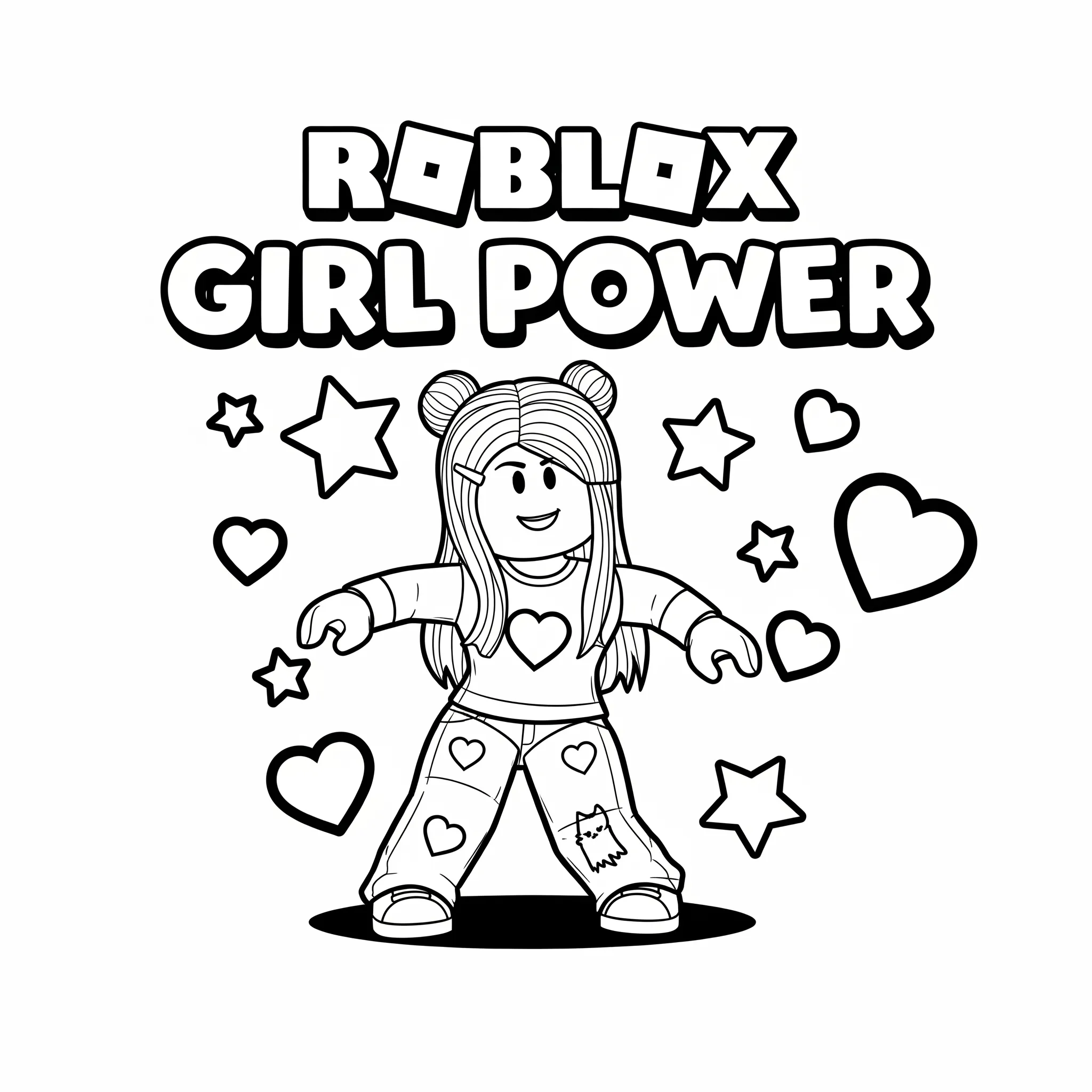 Desenhos de Roblox para imprimir e colorir
