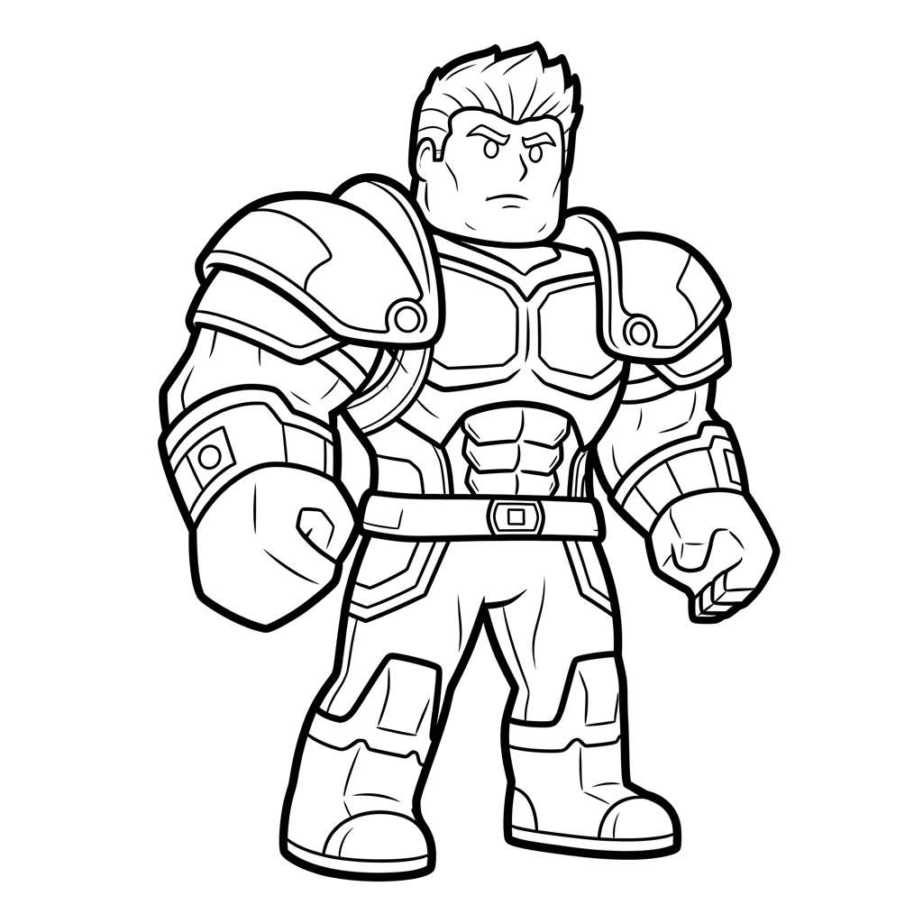 Desenhos de Roblox para imprimir e colorir