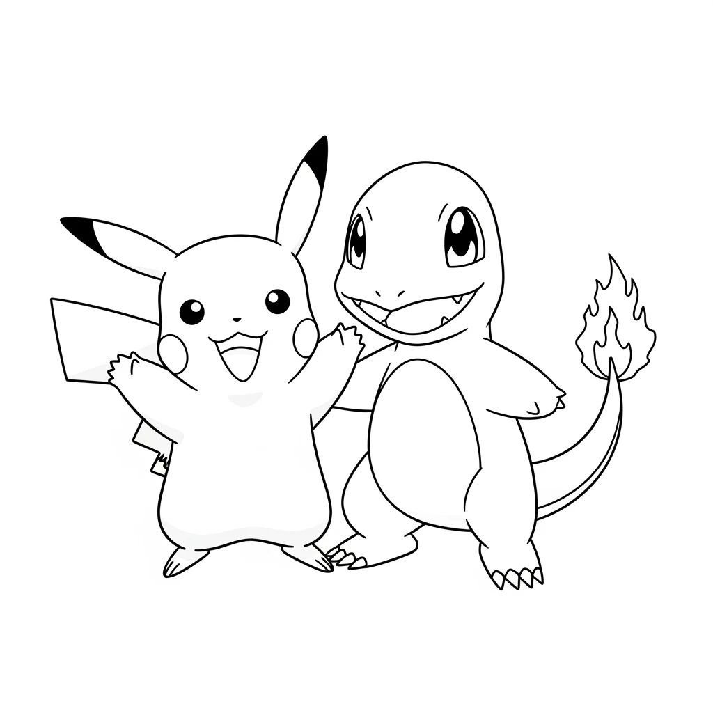 desenhos do pokemon para colorir