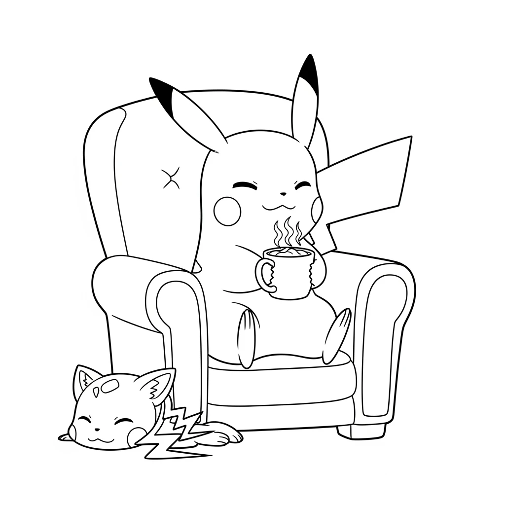 desenhos do pokemon para colorir